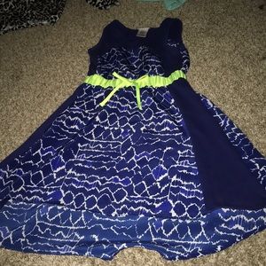 Girl’s high low dress